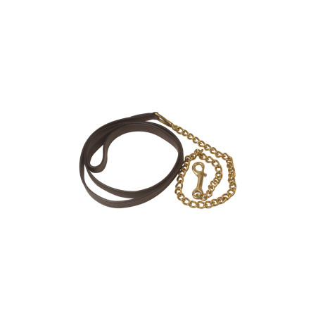 Longe aus Leder mit Kette Umbria Equitazione