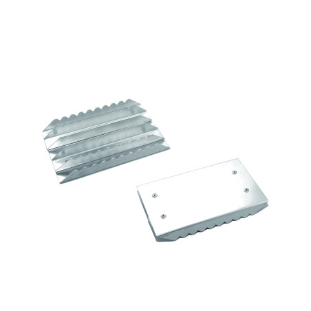 Rechteckiger Striegel aus Aluminium Umbria Equitazione