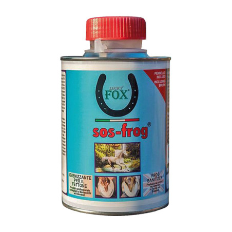 SOS-Frog-Öl Topf mit Pinsel 500ml Umbria Equitazione