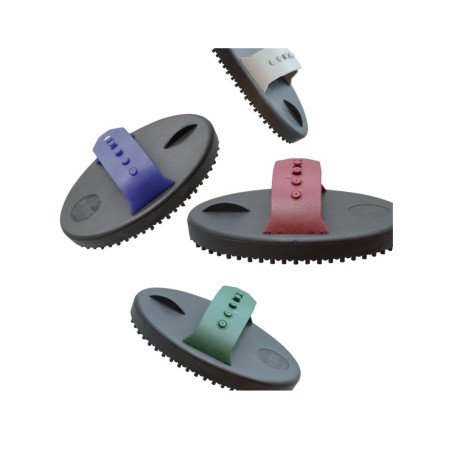 Ovalbürste aus weichem Kunststoff Umbria Equitazione