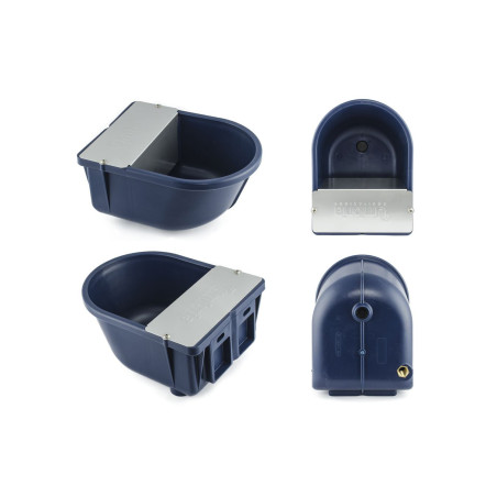 Konstantes Niveautränkebecken mit Edelstahldeckel aus PVC Umbria Equitazione