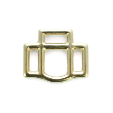 Robuste quadratische 3-Wege-Halfter-Schnalle Umbria Equitazione