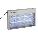 Elektrische Insektenfalle Edelstahl ECOKILL IPX4 Blau