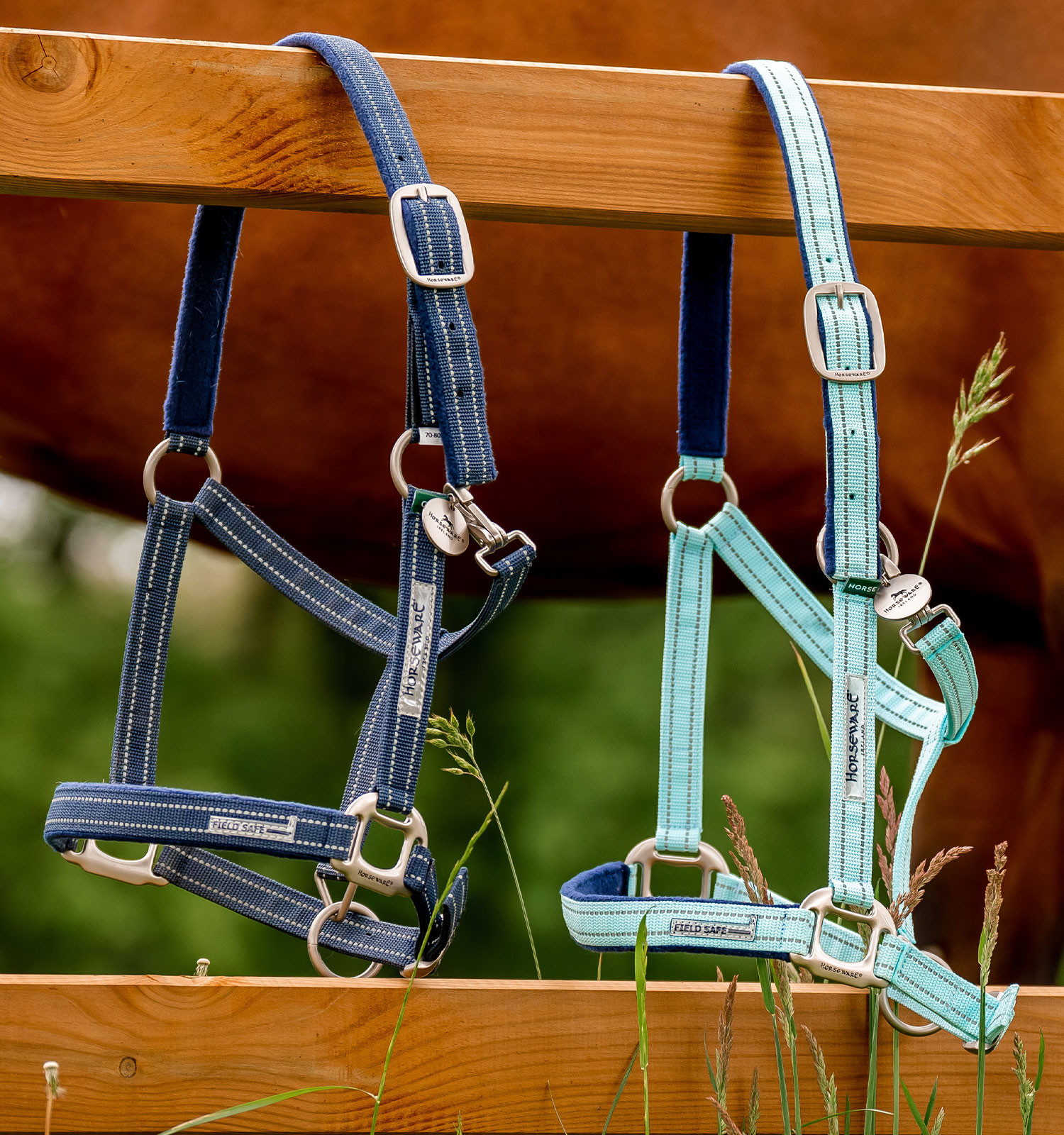 Licol Spécial Pâturage Horseware® Fieldsafe Haze bleu Licol Spécial Pâturage Horseware® Fieldsafe Haze bleu