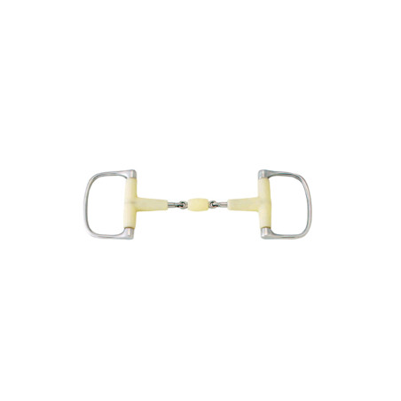 D-Ring Gebiss mit doppelter Gelenkverbindung Happy Mouth