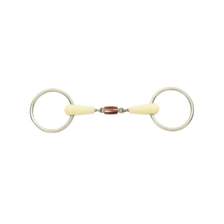 Gebiss mit zentralem Ansatz und Revolver Happy Mouth