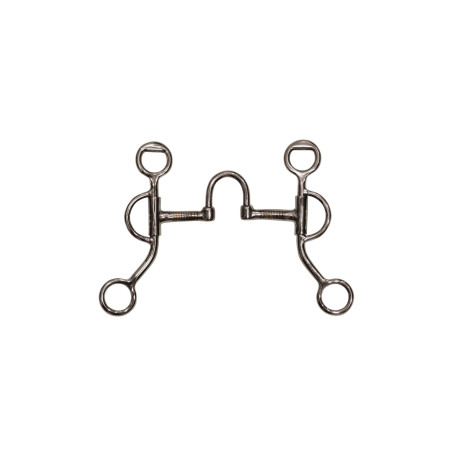 Gebiss zur Korrektur aus rostfreiem Stahl mit kurzen Schenkeln Pool's