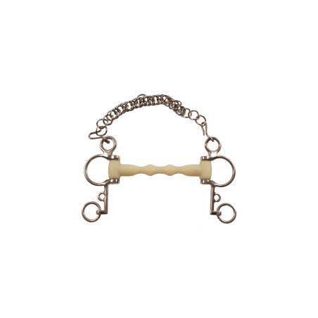 Pelham-Gebiss Happy Mouth mit Mullen-Mundstück