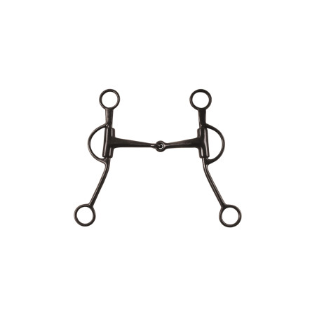 Westerngebiss aus Eisen mit langen Schenkeln Pool's