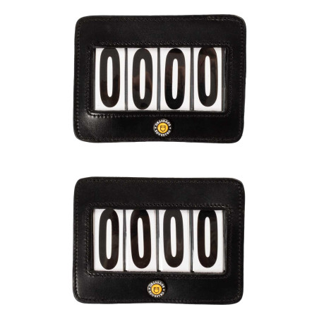 Wettbewerbsnummernhalter mit 4 Ziffern 12x8 cm Equestro