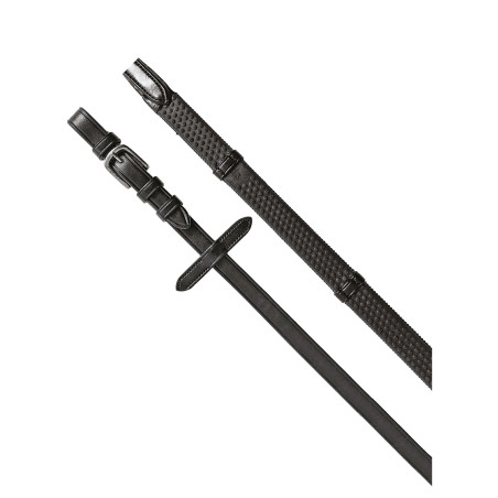 Zügel für englische Kandare mit Nickelschnallen Equestro