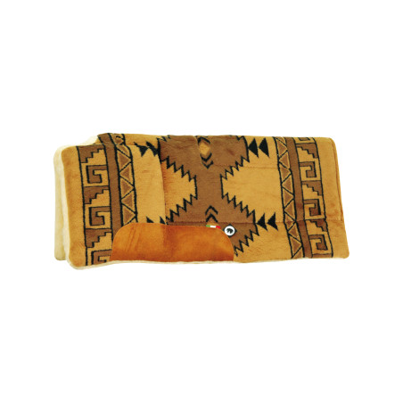 Western-Satteldecke aus Fleece mit integrierter Polsterung Burioni