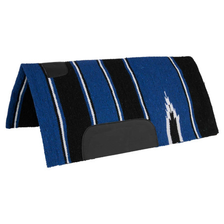 Navajo-Teppich mit Lederpatch