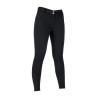 HKM Ari Reithose mittlere Taille Vollbesatz Silikon - Schwarz