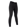 Beheizte Reithose HKM Comfort Style 1/1 mit Silikon - Schwarz