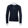 Wettkampf-Poloshirt HKM Emilia Kids - Dunkelblau