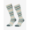 LeMieux Sabrina Stripe Fluffies Socken - Petrol