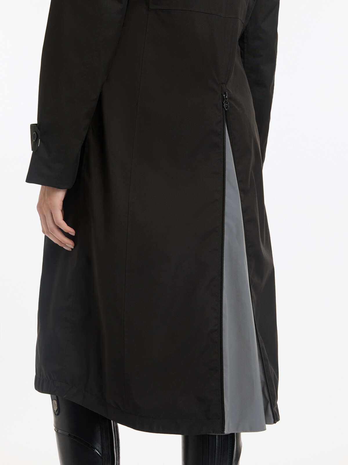 Leichte und wasserdichte Reitjacke LeMieux Amélie Schwarz Leichte und wasserdichte Reitjacke LeMieux Amélie Schwarz