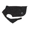 Horze Hundemantel reflektierend Camo Luminox - Schwarz / Silber