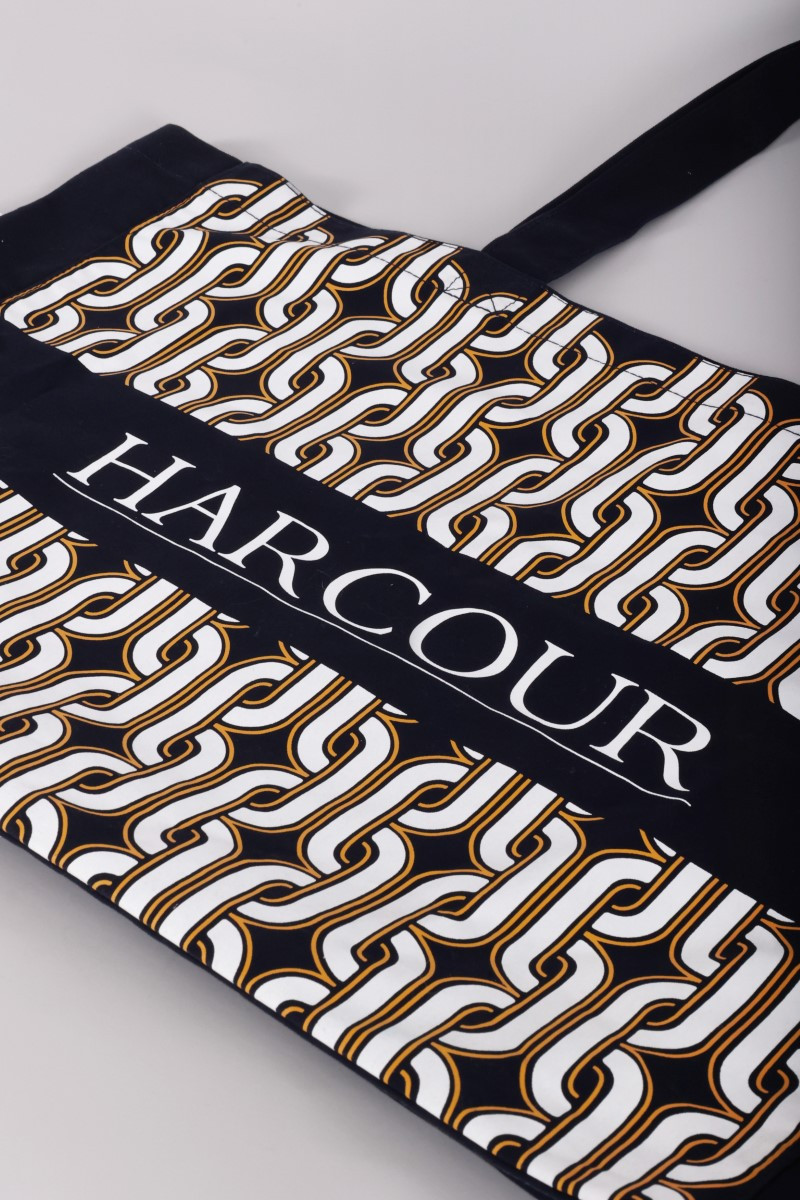 Totebag Casual Harcour Bertille Marine Marineblau Totebag Casual Harcour Bertille Marine Marineblau