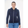 Zip-Sweatshirt Harcour Sworm Damen - Marine