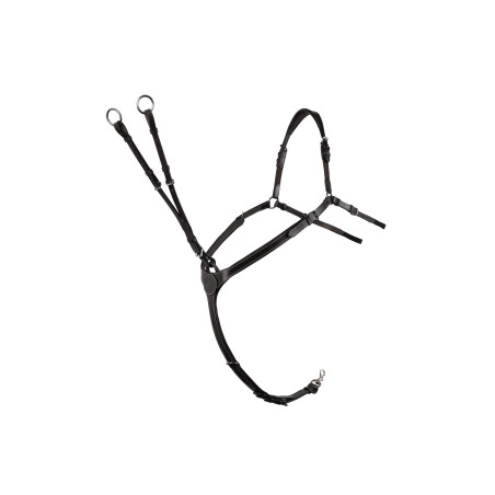 Martingal-Vorderzeug Montar gegerbtes Leder