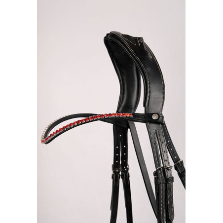 Frontal Montar Fair crystal rot gebogen