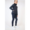 Leggings Montar Selena Junior Full Grip - Marine