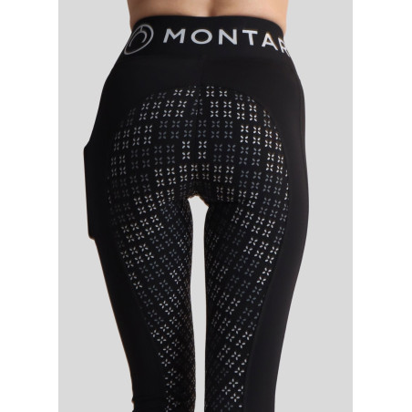 Leggings Montar Selena Logo Full Grip Damen