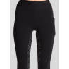 Leggings Montar Selena Logo Full Grip Damen - Schwarz