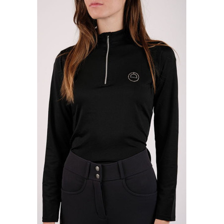 Reitpolo Montar Everly Kinder langärmelig