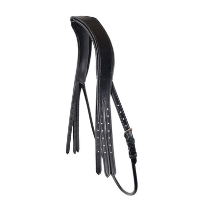 Kopfstück für Trense Montar gegerbtes Leder mit rundem Kehlriemen