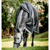 Pferdedecke Horseware Amigo Bravo 12 Wug 0g - Schwarz / Titan Grau / Silber