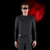 Base Layer Herren langarm Equestro Ridertechnology - Schwarz