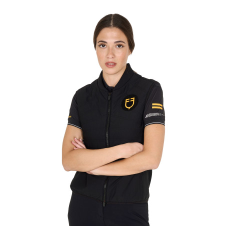 Slim-Fit-Weste Damen Kollektion Scuderia aus technischem Gewebe Equestro