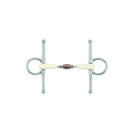 Happy Mouth Kupfergebiss mit Schenkeln und doppelt gebrochen