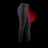 Damen-Slim-Fit-Hose Equestro Ridertechnology mit thermoverschweißten Nähten - Schwarz