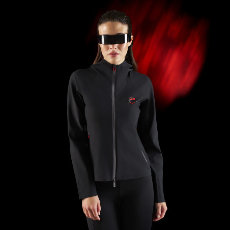 Damen-Technik-Kapuzenpullover Equestro Ridertechnology