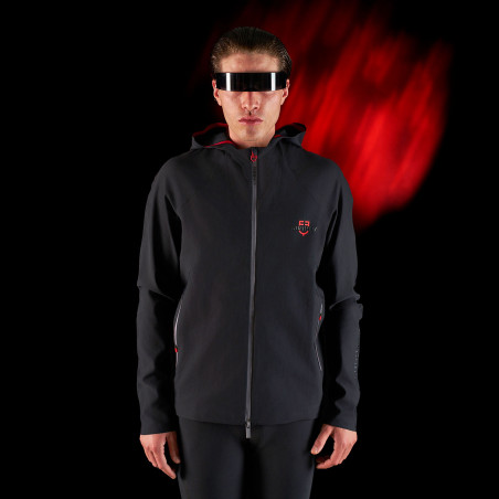 Herren-Technik-Kapuzenpullover Equestro Ridertechnology