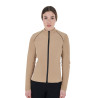 Damen-Softshelljacke aus technischem, wattiertem Gewebe Equestro - Weihrauch