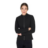 Damen-Softshelljacke aus technischem, wattiertem Gewebe Equestro - Schwarz