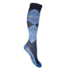 Socken Check Classico HKM - Dunkelblau / Mittelblau