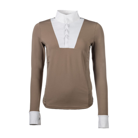 Wettkampf-Poloshirt Virginia Langarm Damen HKM