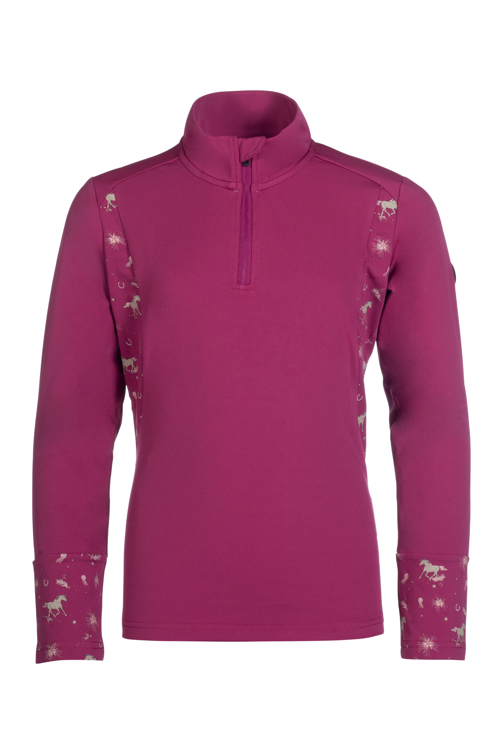 Funktions-T-Shirt Polly HKM Kinder Magenta Rosa