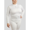 Polo Montar Briella Langarm Crystal Roségold Curve Damen - Weiß