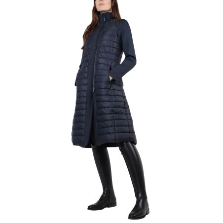 Lange gesteppte Hybridjacke Montar Damen