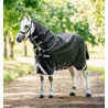 Pferdedecke Horseware Rambo Supreme Turnout Vari-layer 1680D 250g - Schwarz / Sturm / Silbergrau