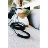 Soft Rubber Leine Kentucky - Schwarz