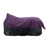 Highneck-Decke HKM Glasgow 1200D mit Fleece-Futter - Flieder / Schwarz