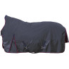 Highneck-Decke HKM Halifax 1680D 100g - Grau / Dunkelblau